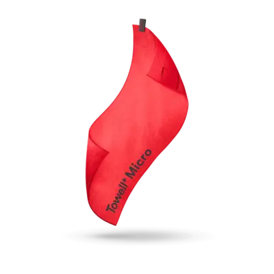 STRYVE Towell+ Micro 16 towell micro aus mikrofaser power red gym towel 40085191852299